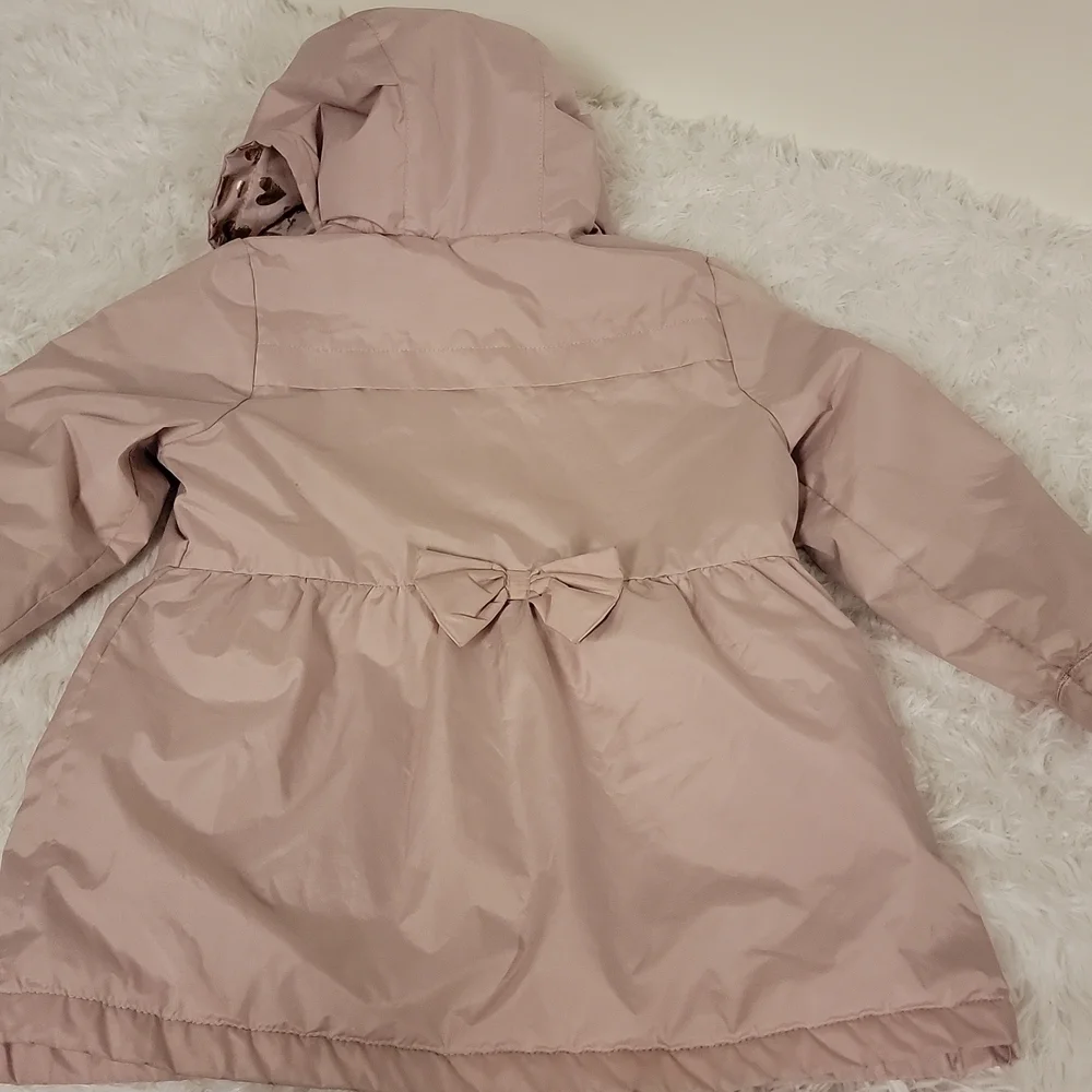 LONDON Fog Kids Pink Midweight Jacket - Size 5 - Picture 7 of 14